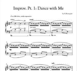 A.Blomqvist - Improv. Pt. 1: Dance with Me