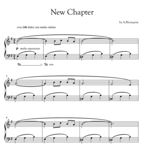 A.Blomqvist - New chapter