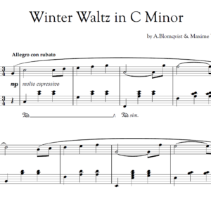 Winter Waltz in C minor